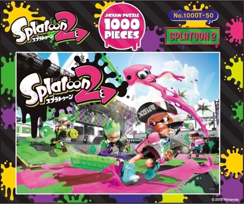 □1000ピースジグソーパズル スプラトゥーン2 SPLATOON2 エンスカイ