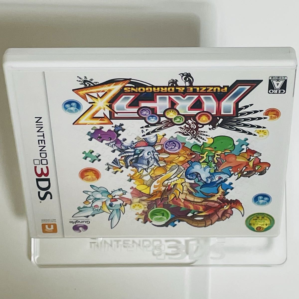 動作品 良品】 Nintendo 3DS パズドラZ カセット＆ケース ／ 24時間内