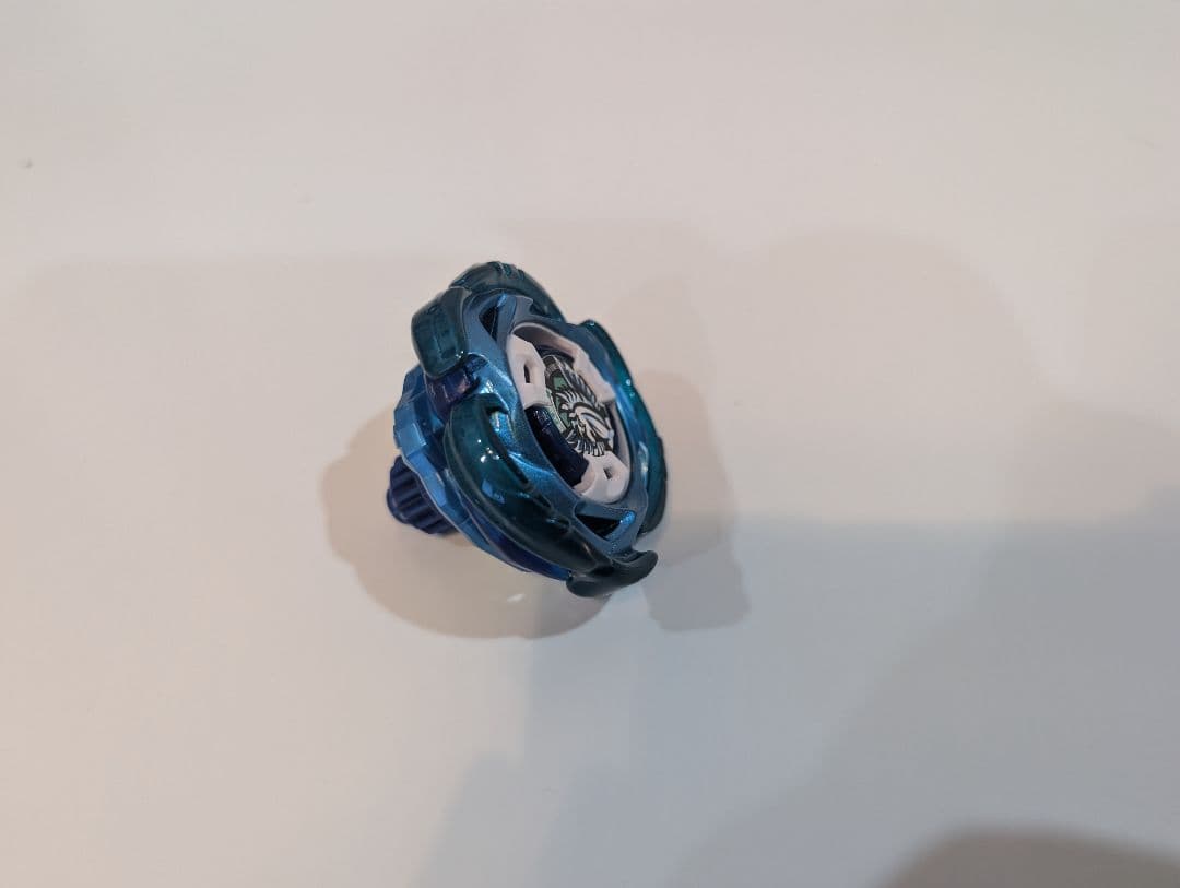 【美品】ベイブレードX エアロペガサス3-70A ダブルメタルコート UX-00 Aero Pegasus 3-70A Double Metal Coat: Blue x Green Beyblade