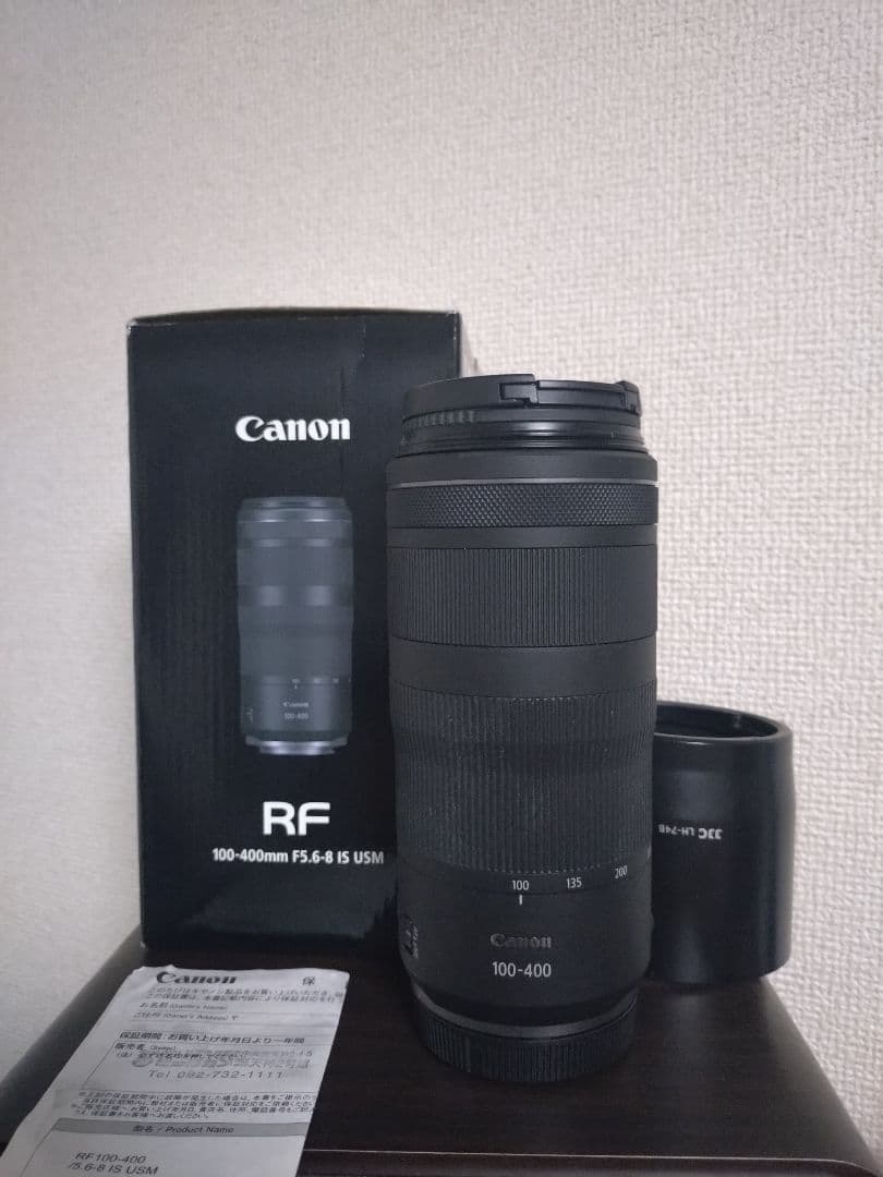 レンズ(ズーム) CANON RF100-400mm F5.6-8 IS USM